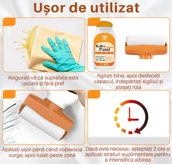 Rolă de Vopsit cu Rezervor – Vopsire Rapidă și Fără Mizerie