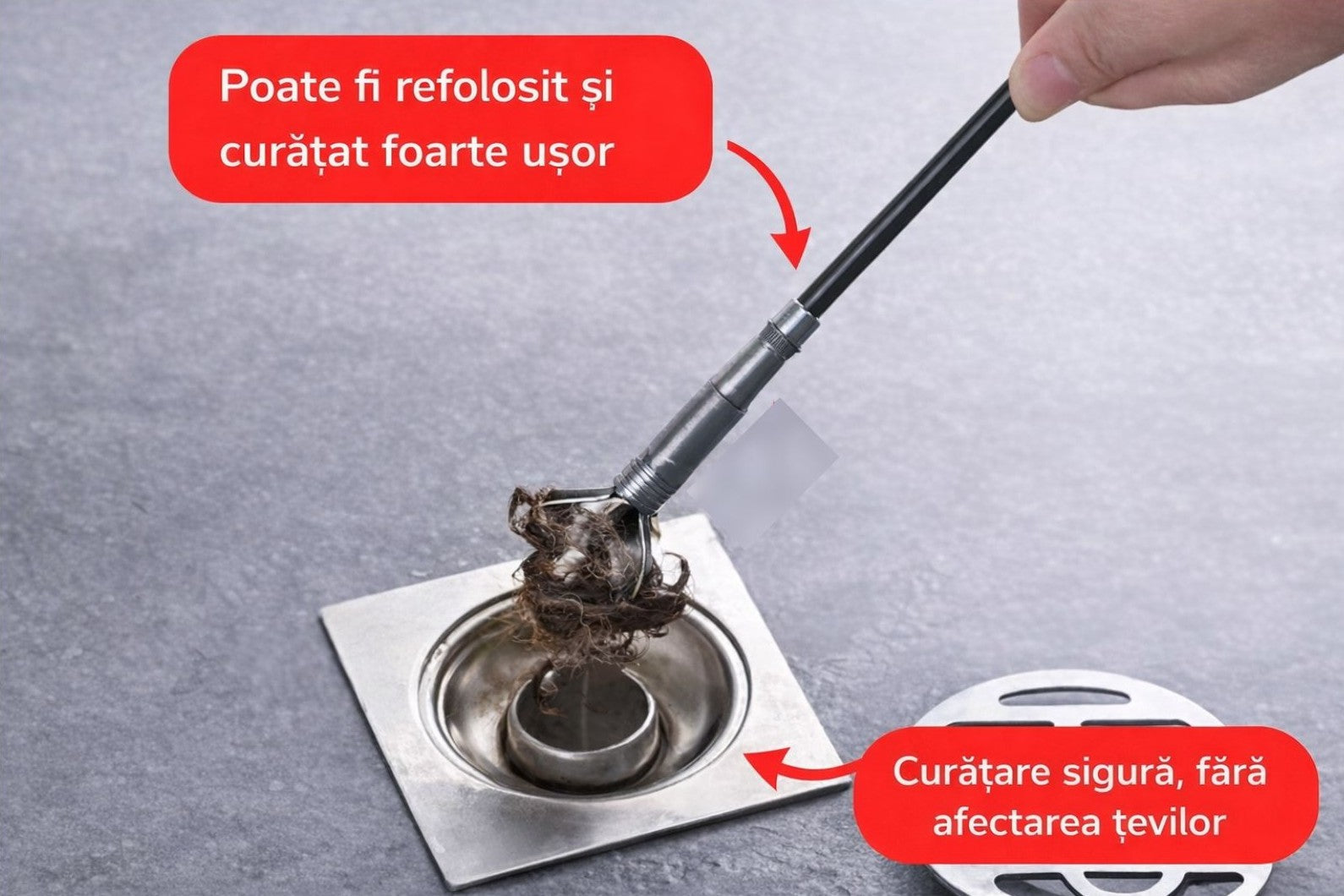 Șarpe Desfundare Scurgeri - Economisește banii pe instalator